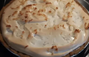 Delicious Homemade Coconut Cream Pie Recipe