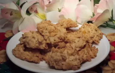 Delicious Homemade Corn Flake Coconut Macaroons