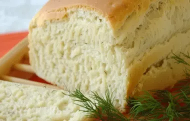 Delicious Homemade Cottage Dill Bread Recipe