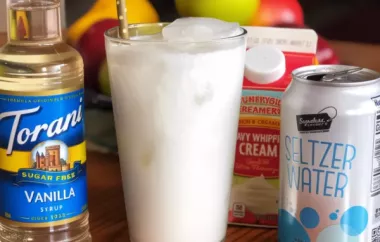 Delicious Homemade Cream Soda Recipe