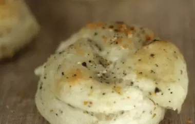 Delicious Homemade Garlic Knots Recipe