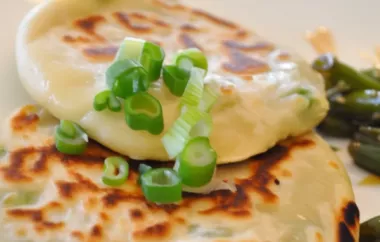Delicious Homemade Green Onion Pancakes Recipe