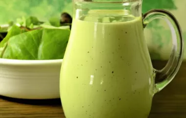 Delicious Homemade Guacamole Salad Dressing Recipe
