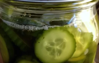 Delicious Homemade Lazy Housewife Pickles Recipe