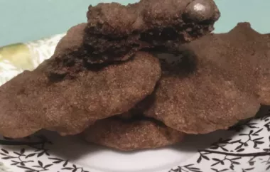 Delicious Homemade Mint Chocolate Cookies Recipe