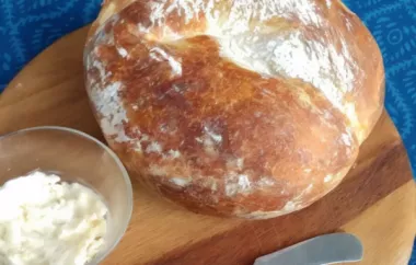 Delicious Homemade No-Knead Dutch Oven Bread Recipe