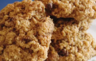 Delicious Homemade Oatmeal Cookies