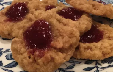 Delicious Homemade Peanut Butter and Jelly Cookies Recipe