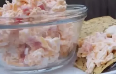 Delicious Homemade Pimento Cheese Spread with a Twist of Feta