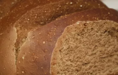 Delicious Homemade Pumpernickel Bread with a Rich Flavor