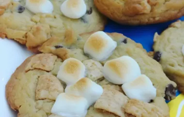 Delicious Homemade S'Mores Cookies