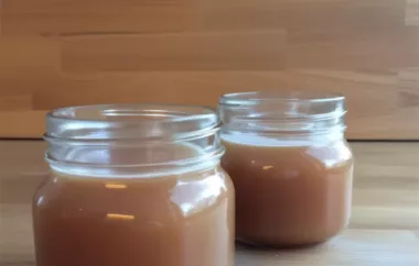 Delicious Homemade Salted Caramel Sauce Recipe