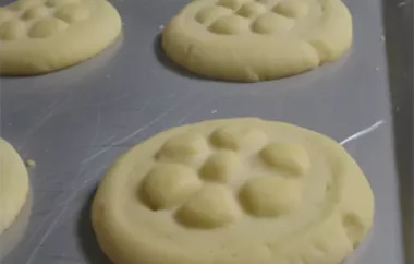Delicious Homemade Spool Sugar Cookies