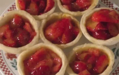 Delicious Homemade Strawberry Tarts