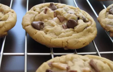 Delicious Homemade Toffee Chocolate Chip Cookies