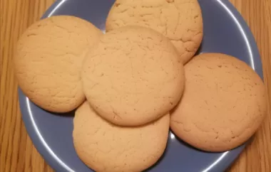 Delicious Homemade Vanilla Wafer Cookies Recipe