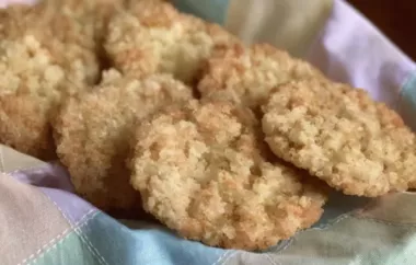 Delicious Homemade White Chocolate Coconut Cookies