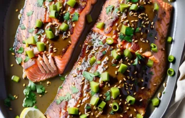 Delicious Honey Mustard Salmon Recipe