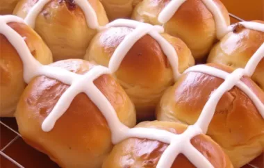 Delicious Hot Cross Buns Perfect for Easter Celebrations