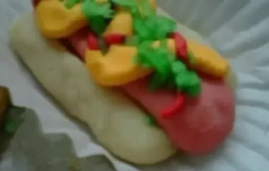 Delicious Hot Dog Cookies for a Fun Snack