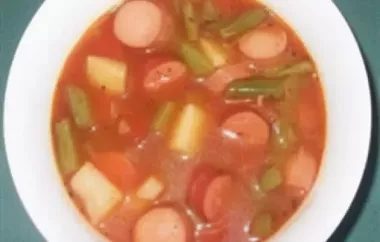 Delicious Hot Dog Soup Recipe