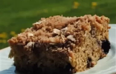 Delicious Huckleberry Cake Recipe