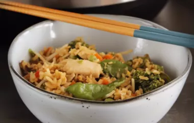 Delicious Instant Pot Chicken Fried Rice Recipe