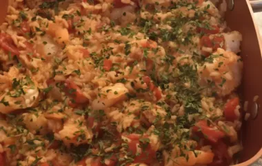 Delicious Island Shrimp and Rice Recipe