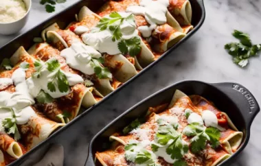 Delicious Italian Enchiladas