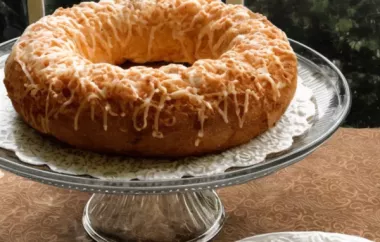 Delicious Italian Lemon Coffee Cake Recipe