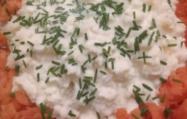 Delicious Italian Potato Salad with Smoked Salmon