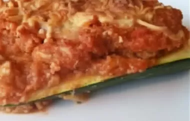 Delicious Italian Stuffed Zucchini Recipe