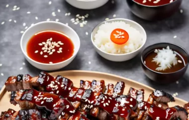 Delicious Japanese-Influenced BBQ Sauce Recipe