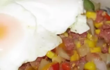 Delicious Kielbasa and Corn Hash for a Budget-Friendly Meal