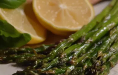 Delicious Lemon Asparagus Recipe