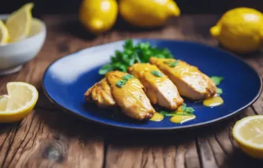 Delicious Lemon Chicken II Recipe