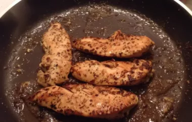 Delicious Lemon Pepper Chicken Recipe