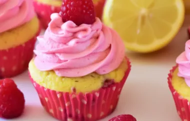 Delicious Lemon Raspberry Cupcakes