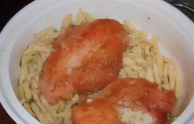 Delicious Lime Chicken with Pasta