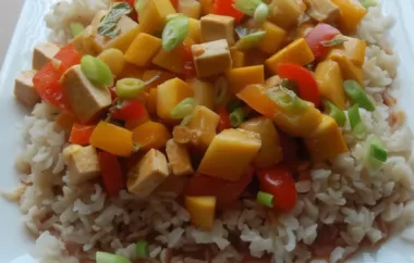 Delicious Lime Curry Tofu Stir-Fry Recipe