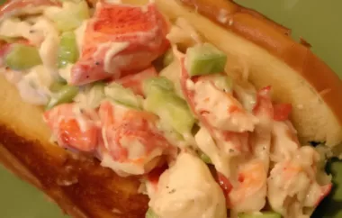 Delicious Lobster Salad Recipe