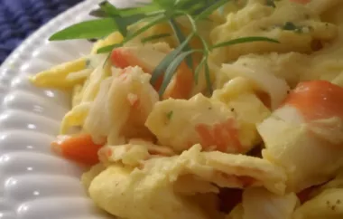 Delicious Lobster Scrambled Eggs Recipe