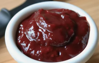Delicious Low Carb Blackberry BBQ Sauce Recipe