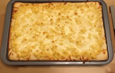 Delicious Mac 'n Cheese Pizza