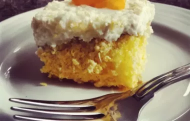 Delicious Mandarin Orange Cake Recipe
