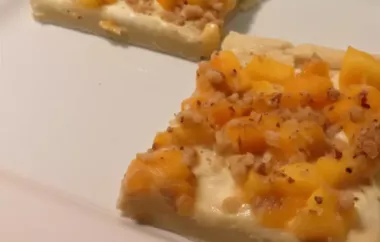 Delicious Mango Cream Cheese Pizza Recipe