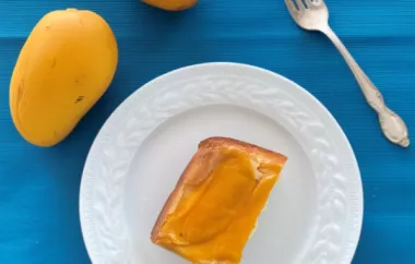 Delicious Mango Upside Down Cake Recipe