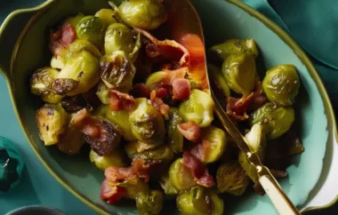 Delicious Maple Bacon Brussels Sprouts Recipe