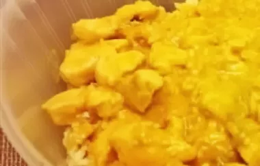 Delicious Maple Curry Chicken Recipe