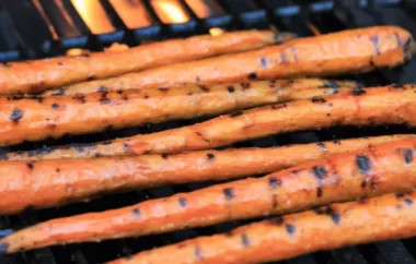 Delicious Maple-Glazed Grilled Carrots